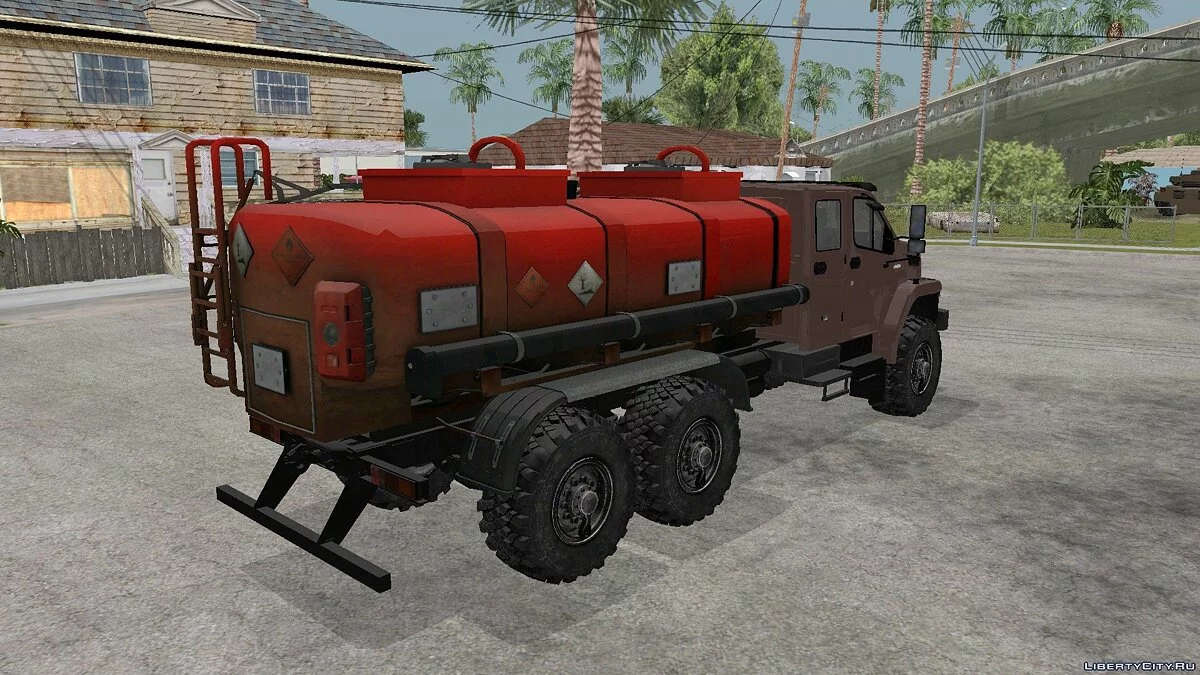 Урал NEXT NEO Бензовоз / GTA San Andreas