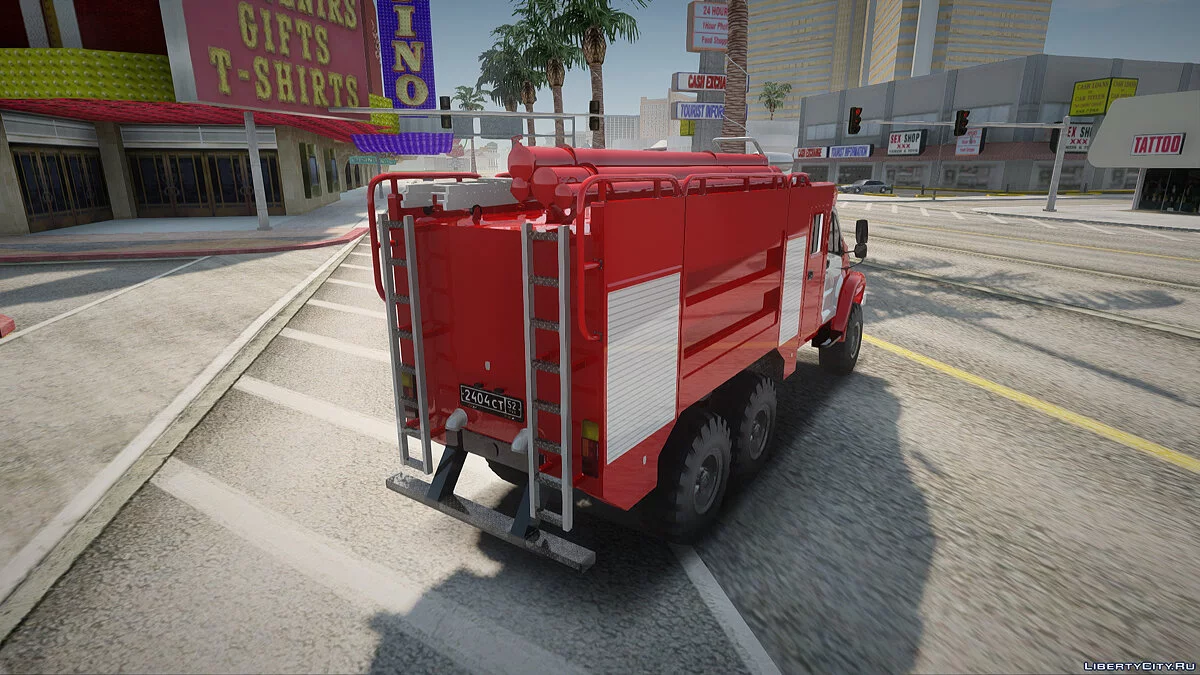 Урал NEXT Автоцистерна Пожарная / GTA San Andreas