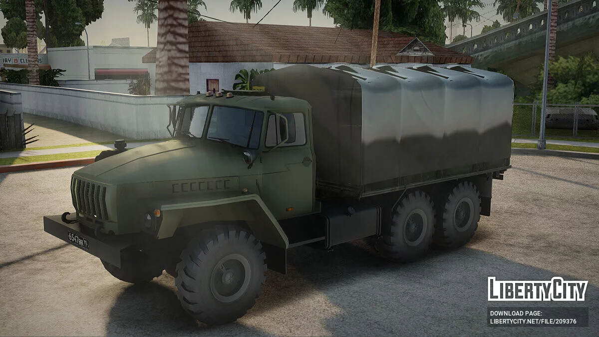 Урал 4320 / GTA San Andreas
