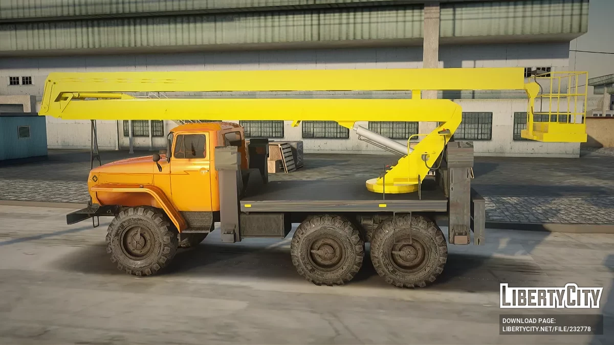 Урал 4320 Автовышка / GTA San Andreas