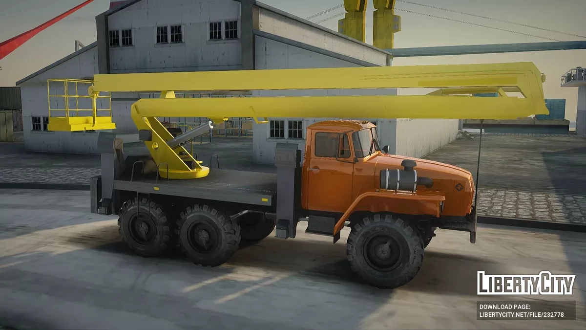 Урал 4320 Автовышка / GTA San Andreas