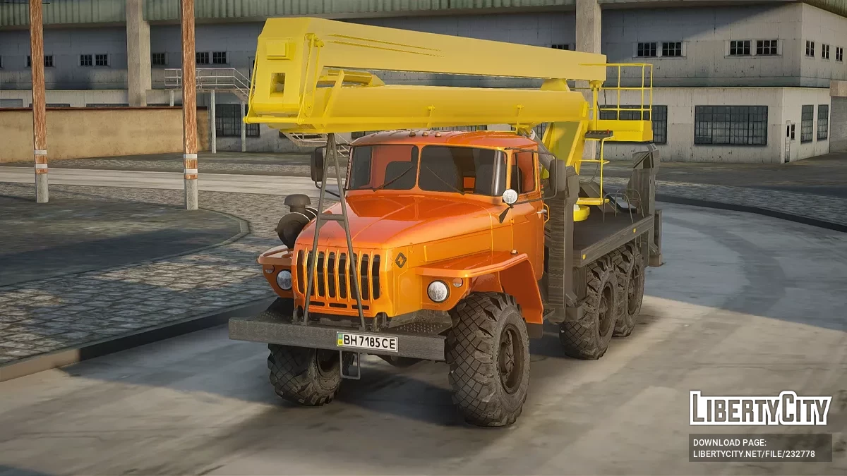 Урал 4320 Автовышка / GTA San Andreas