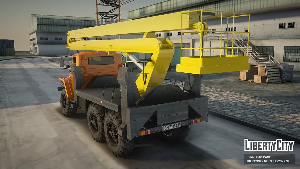 Урал 4320 Автовышка / GTA San Andreas