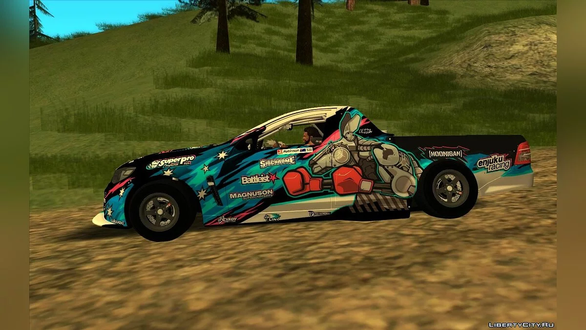 2012 Vauxhall VXR8 Maloo [NASCAR] / GTA San Andreas