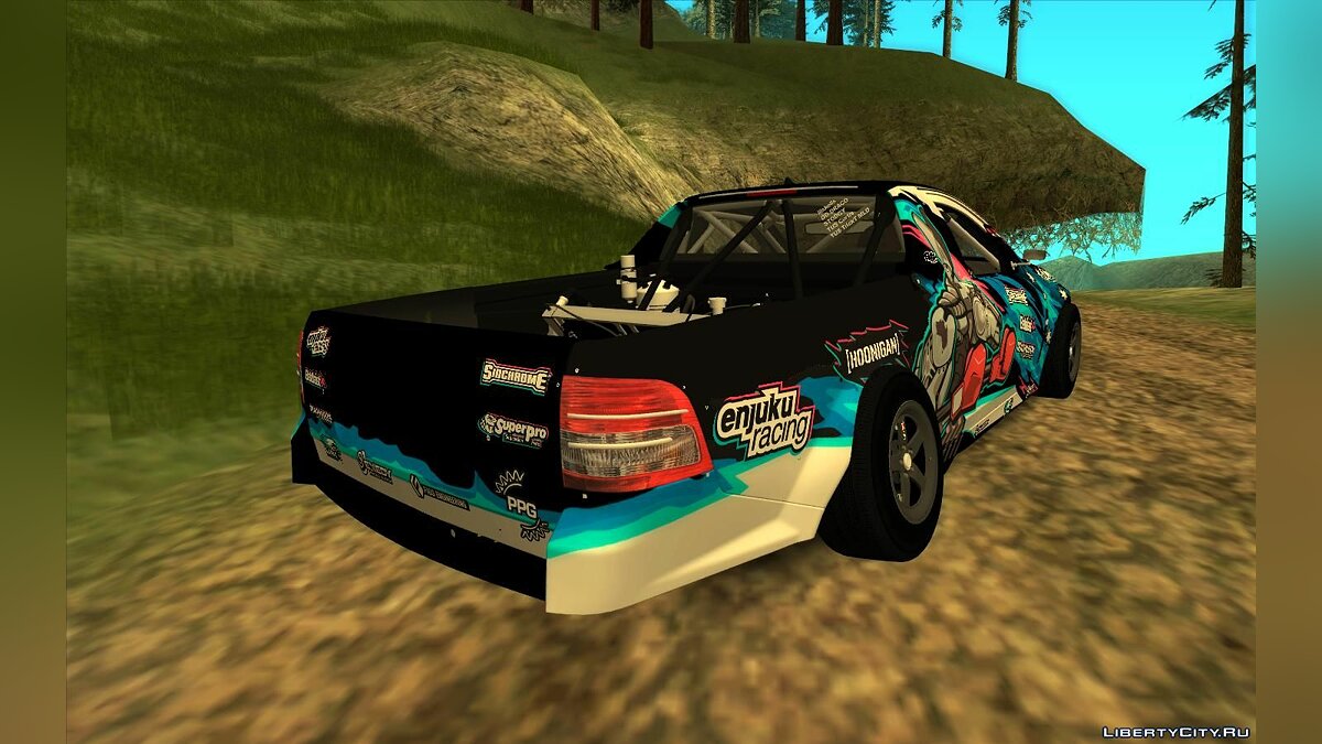 Скачать 2012 Vauxhall VXR8 Maloo [NASCAR] для GTA San Andreas