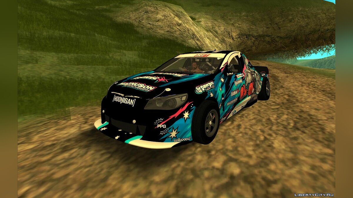 Скачать 2012 Vauxhall VXR8 Maloo [NASCAR] для GTA San Andreas