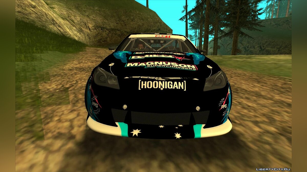 Скачать 2012 Vauxhall VXR8 Maloo [NASCAR] для GTA San Andreas