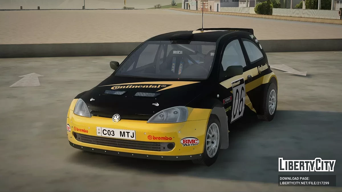 Vauxhall Corsa Rally / GTA San Andreas