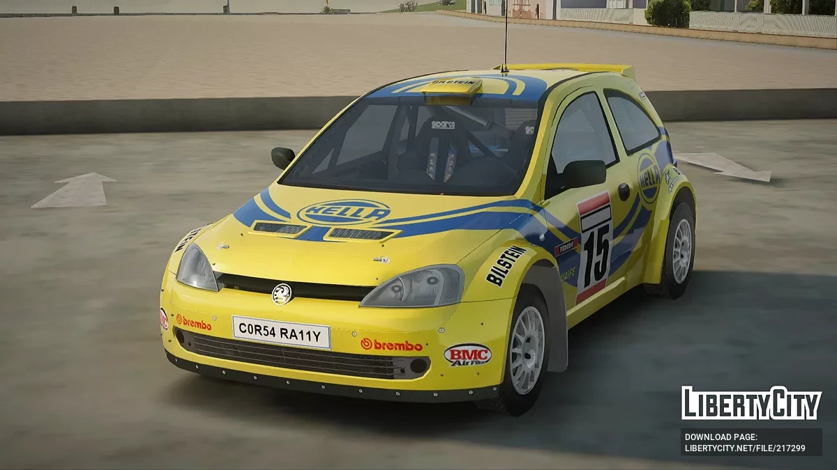Vauxhall Corsa Rally / GTA San Andreas