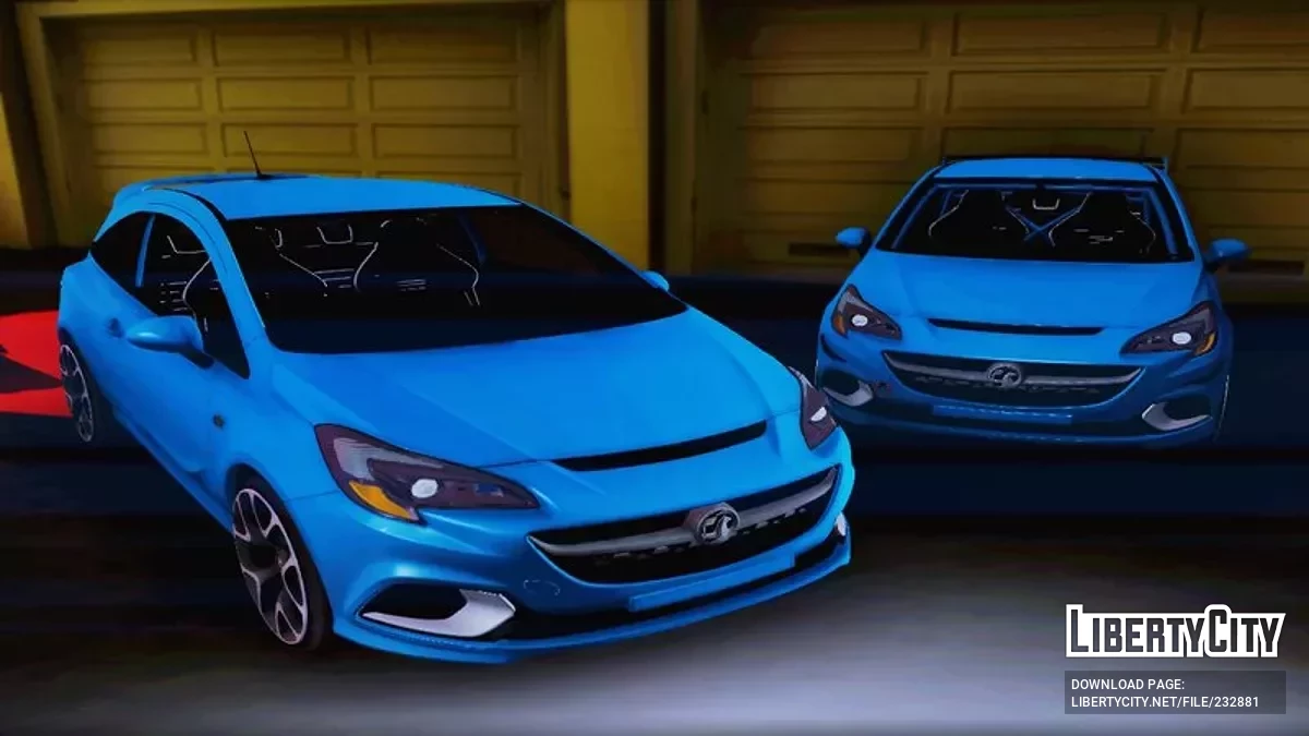 Vauxhall Corsa VXR 2016 / GTA San Andreas
