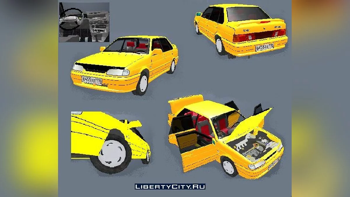 Ваз 2115 Light tuning  / GTA San Andreas