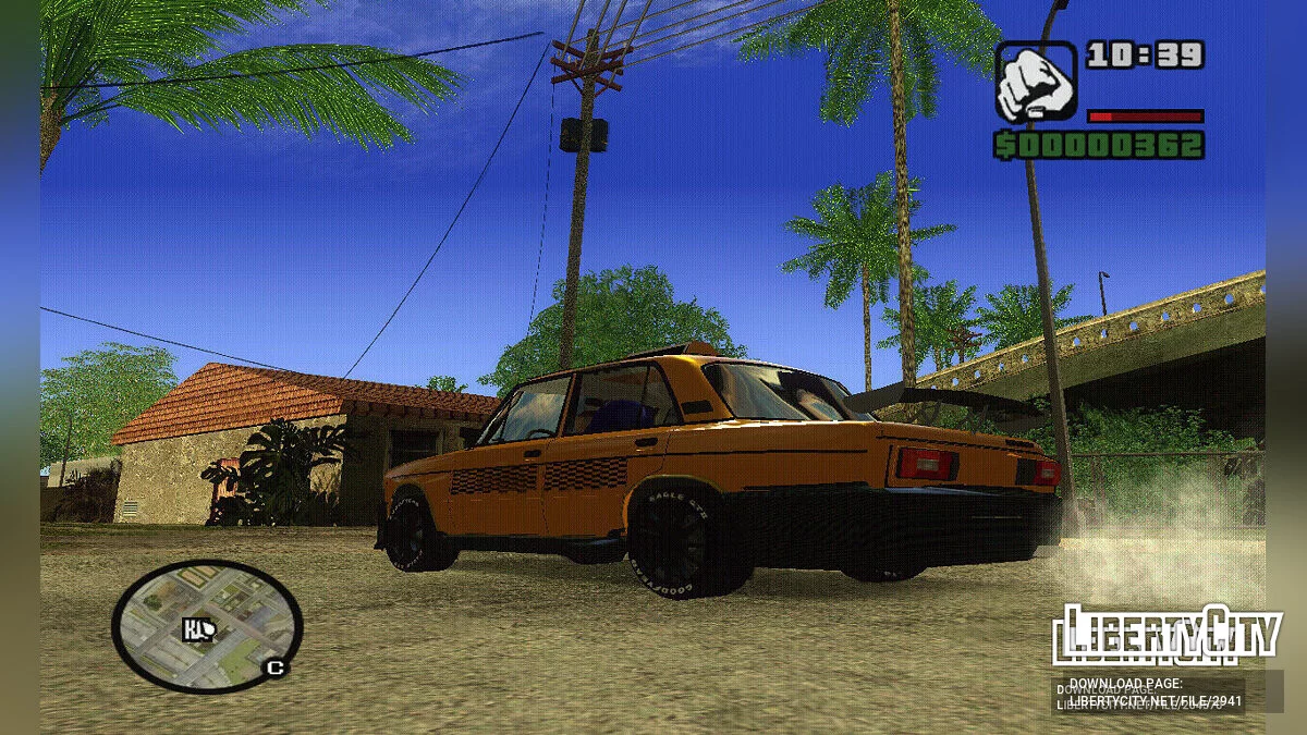 ВАЗ-2106 Такси Тюнинг / GTA San Andreas