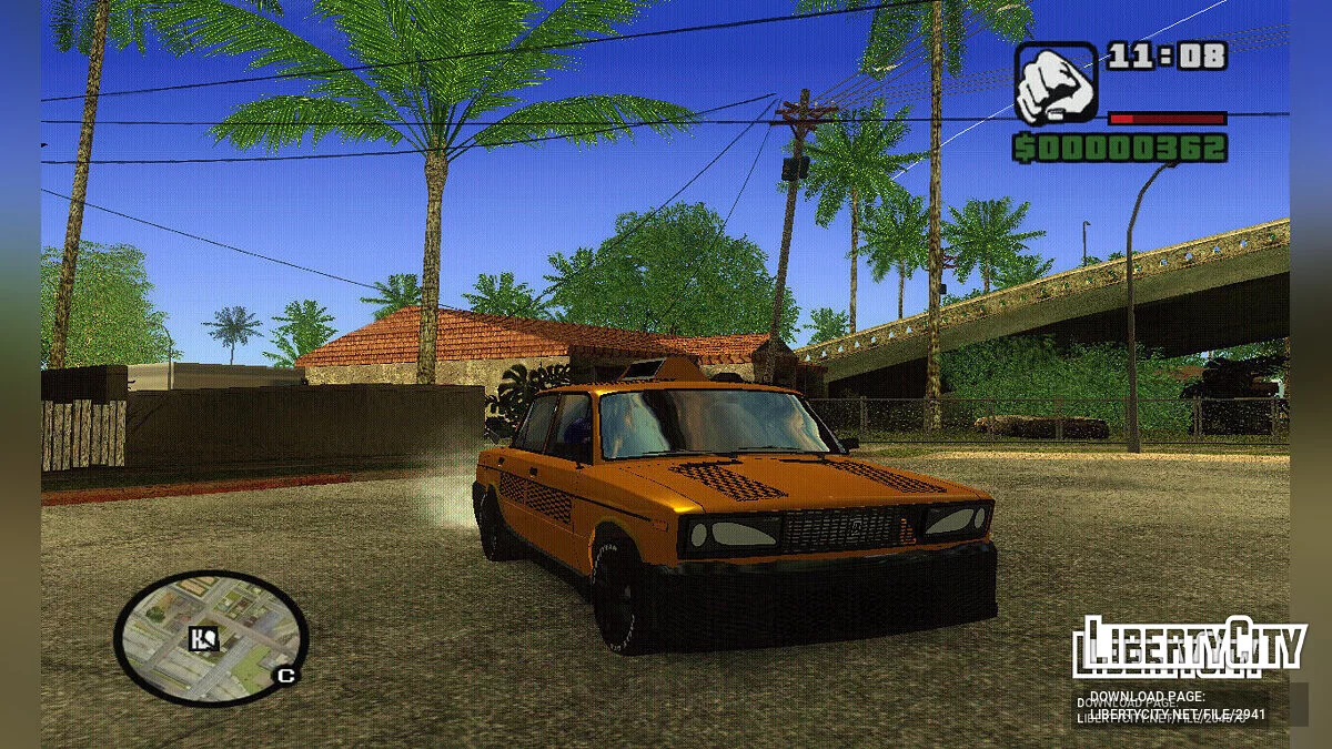 ВАЗ-2106 Такси Тюнинг / GTA San Andreas
