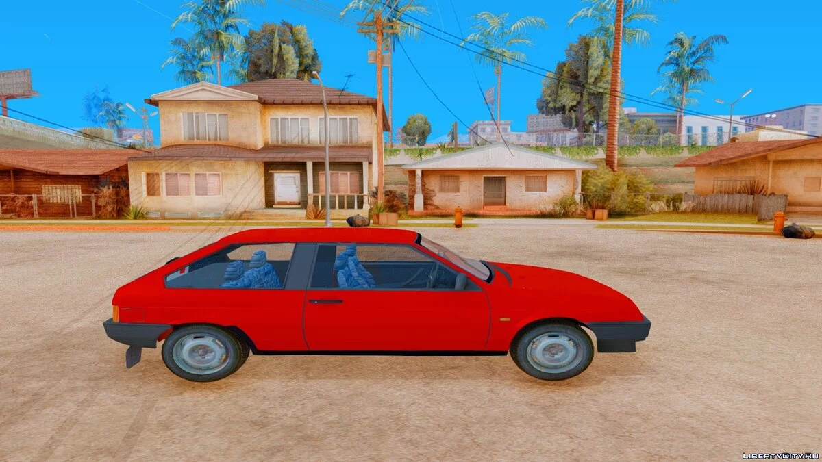 Lada Samara 2108 Stock из фильма "Недостаточная поворачиваемость" / GTA San Andreas