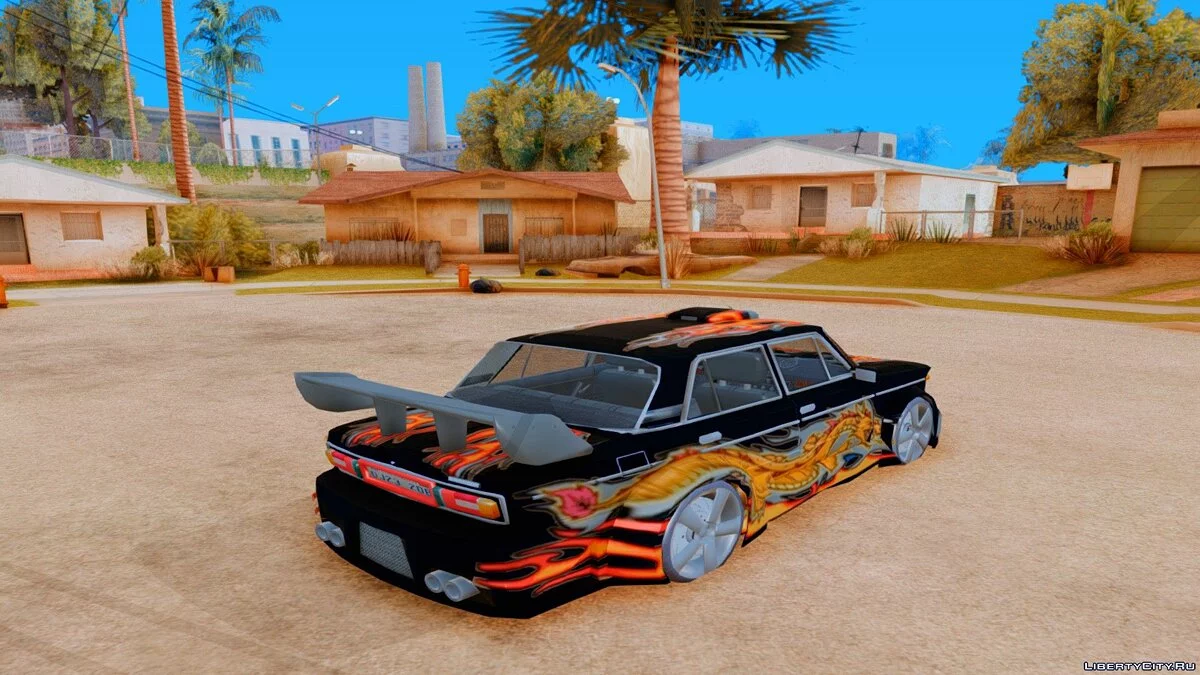 ВАЗ 2106 GTX tune из фильма "Недостаточная поворачиваемость" / GTA San Andreas