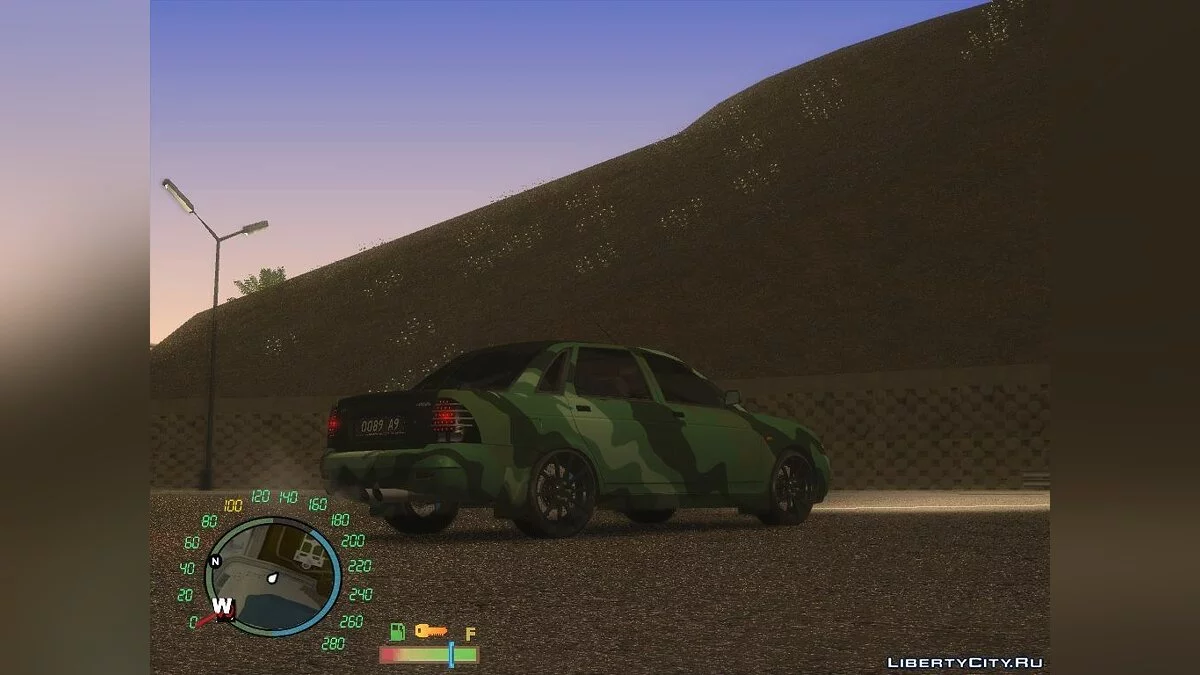 Lada Priora Army Style / GTA San Andreas