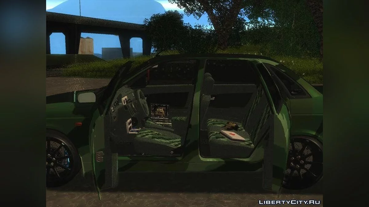 Lada Priora Army Style / GTA San Andreas