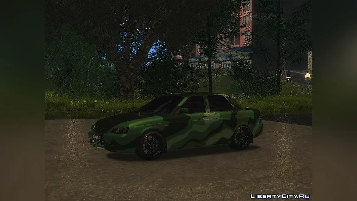 Lada Priora Army Style / GTA San Andreas