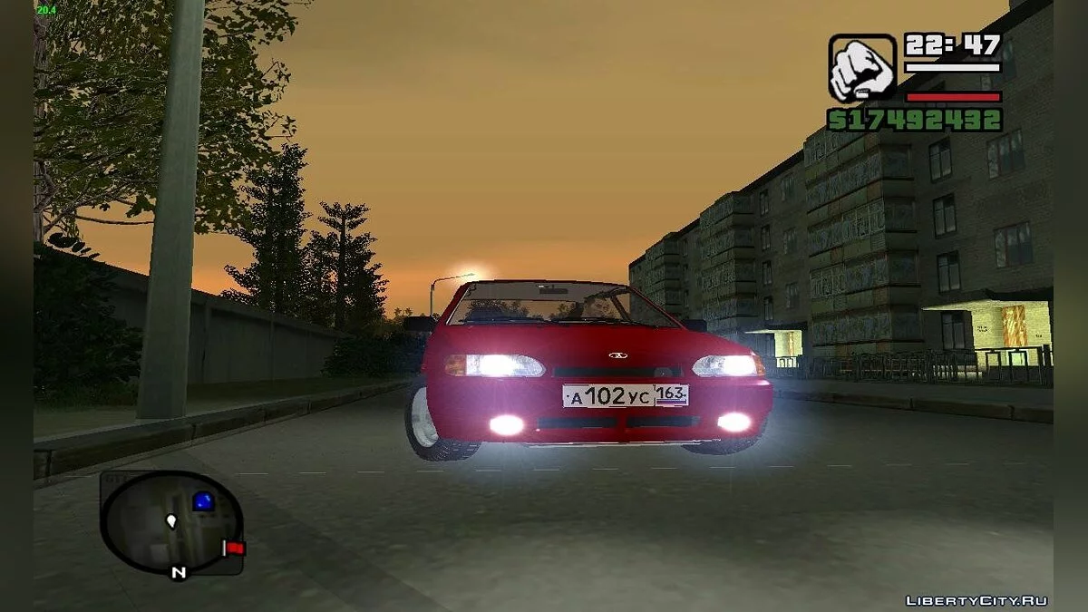 ВАЗ 2114 Сток / GTA San Andreas