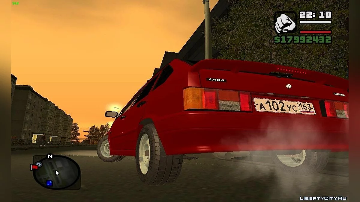 ВАЗ 2114 Сток / GTA San Andreas
