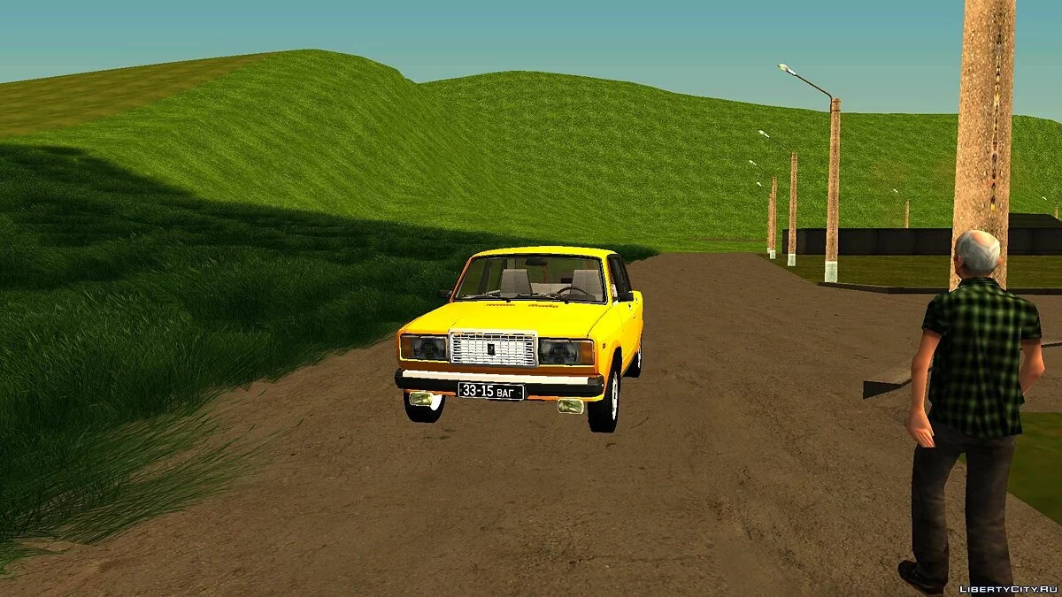 ВАЗ 2107 СССР / GTA San Andreas