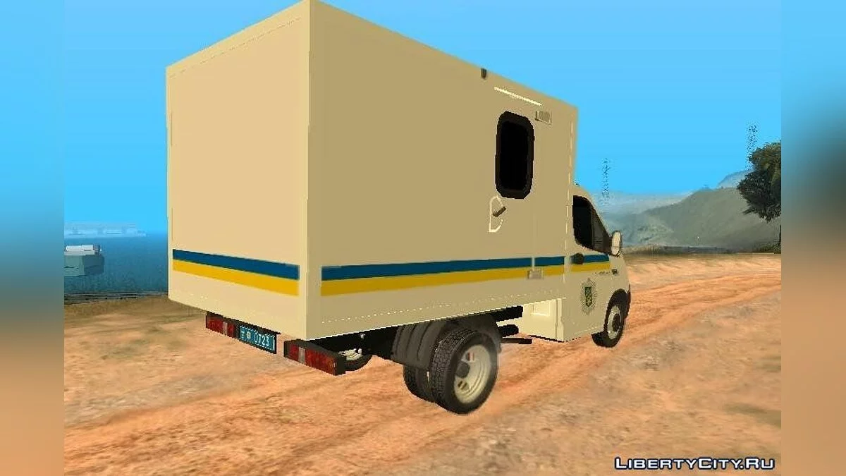 ГАЗель NEXT Автозак Украины / GTA San Andreas