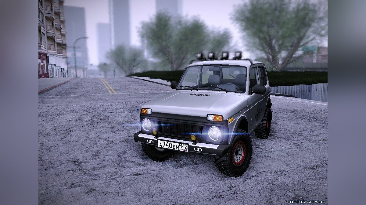 Скачать ВАЗ 2121 Нива Off Road 4x4 для GTA San Andreas