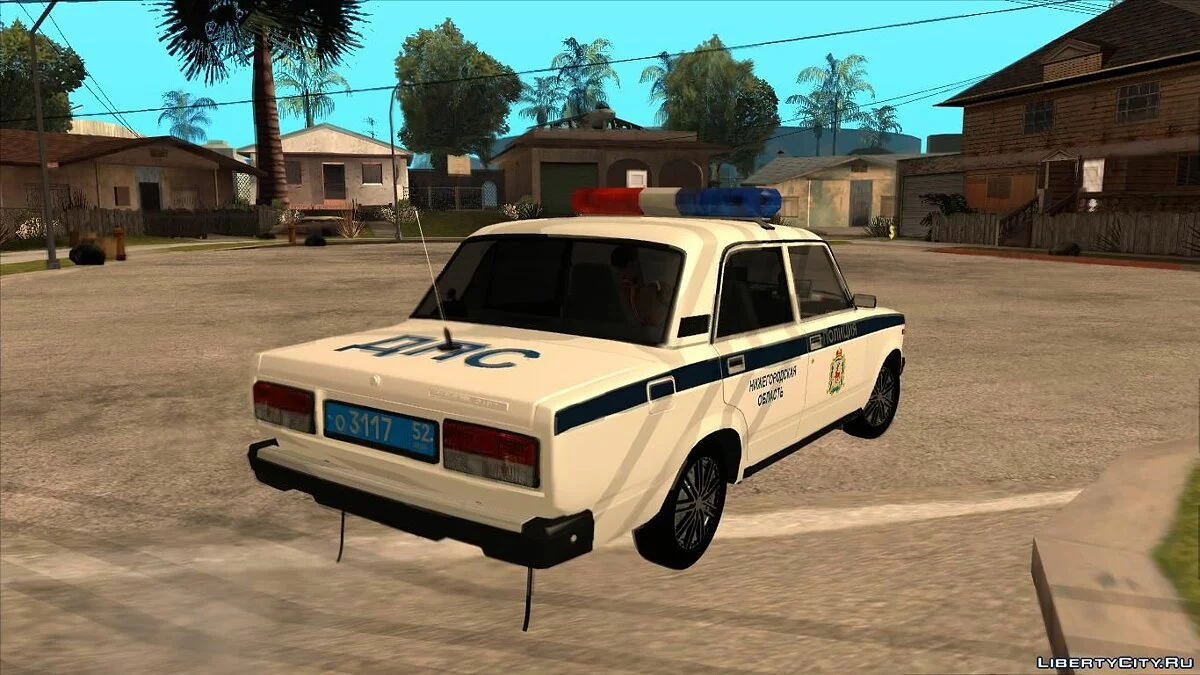 ВАЗ 2107 ДПС / GTA San Andreas