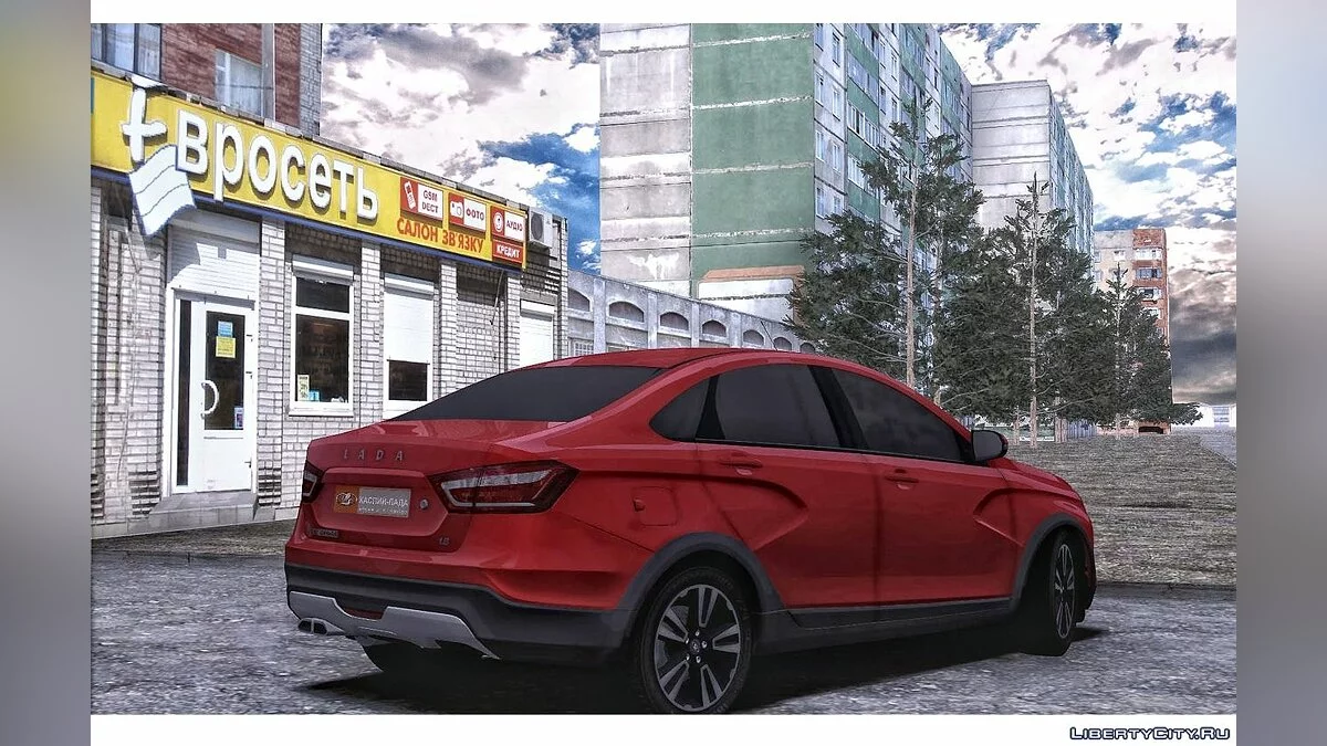 Lada Vesta SW Cross Sedan / GTA San Andreas