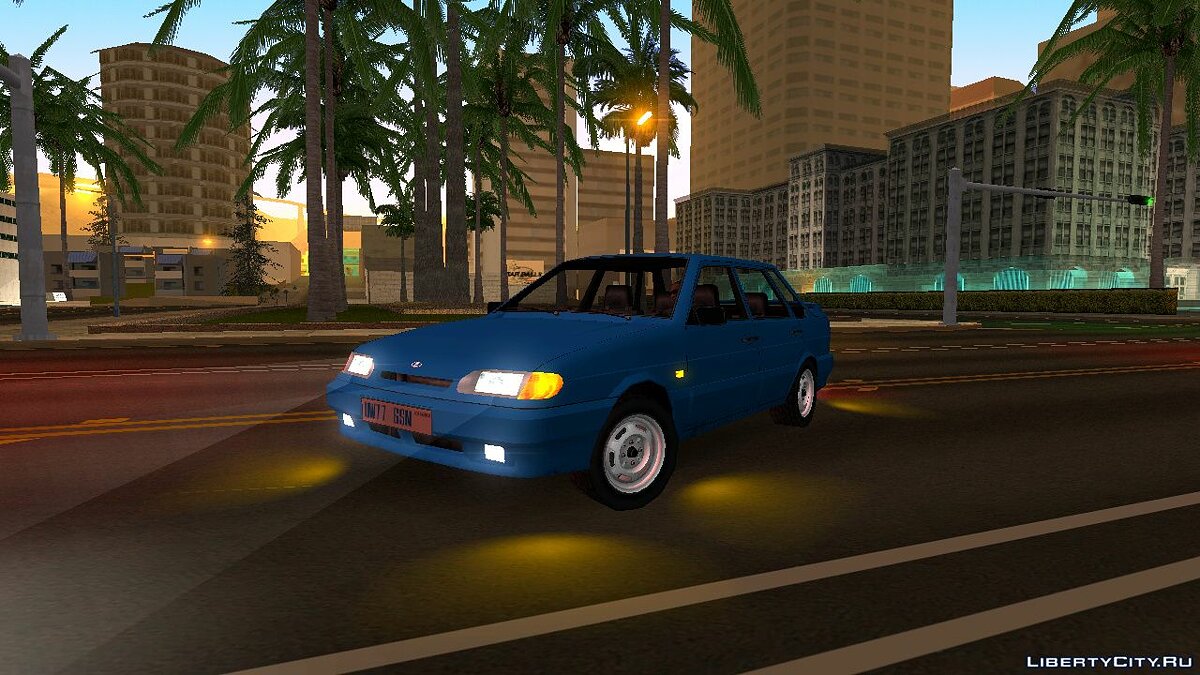 Скачать Lada Samara VAZ 2115 2001 для GTA San Andreas