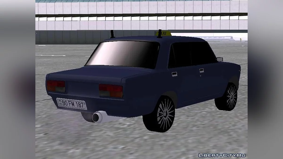 Vaz 2107 Drift Taxi Baku City / GTA San Andreas