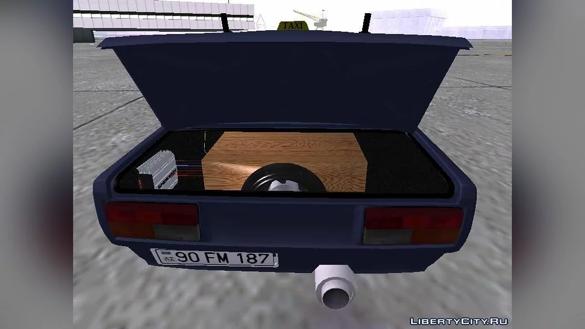 Vaz 2107 Drift Taxi Baku City / GTA San Andreas