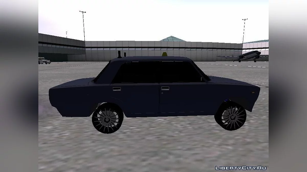 Vaz 2107 Drift Taxi Baku City / GTA San Andreas