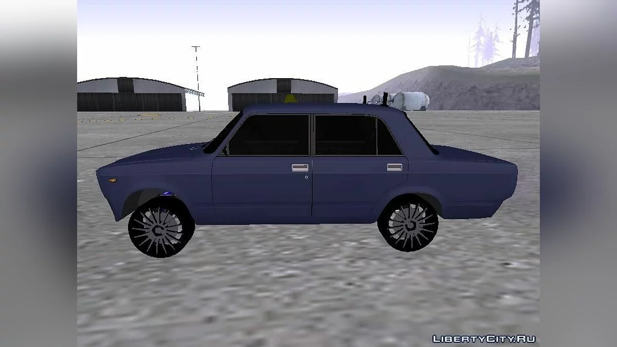 Vaz 2107 Drift Taxi Baku City / GTA San Andreas