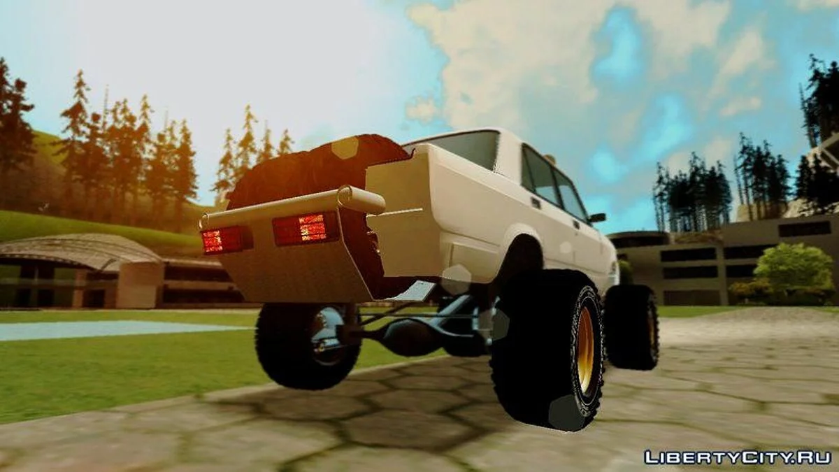 ВАЗ 2107 - Раллийная версия / GTA San Andreas