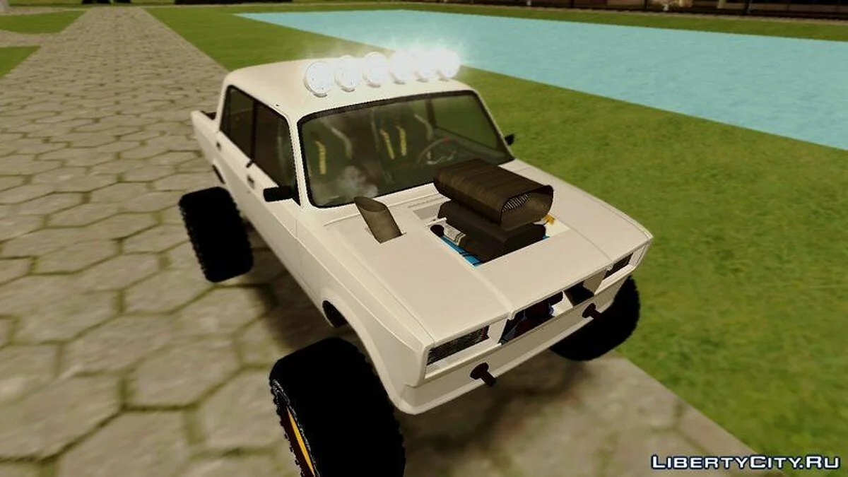 ВАЗ 2107 - Раллийная версия / GTA San Andreas