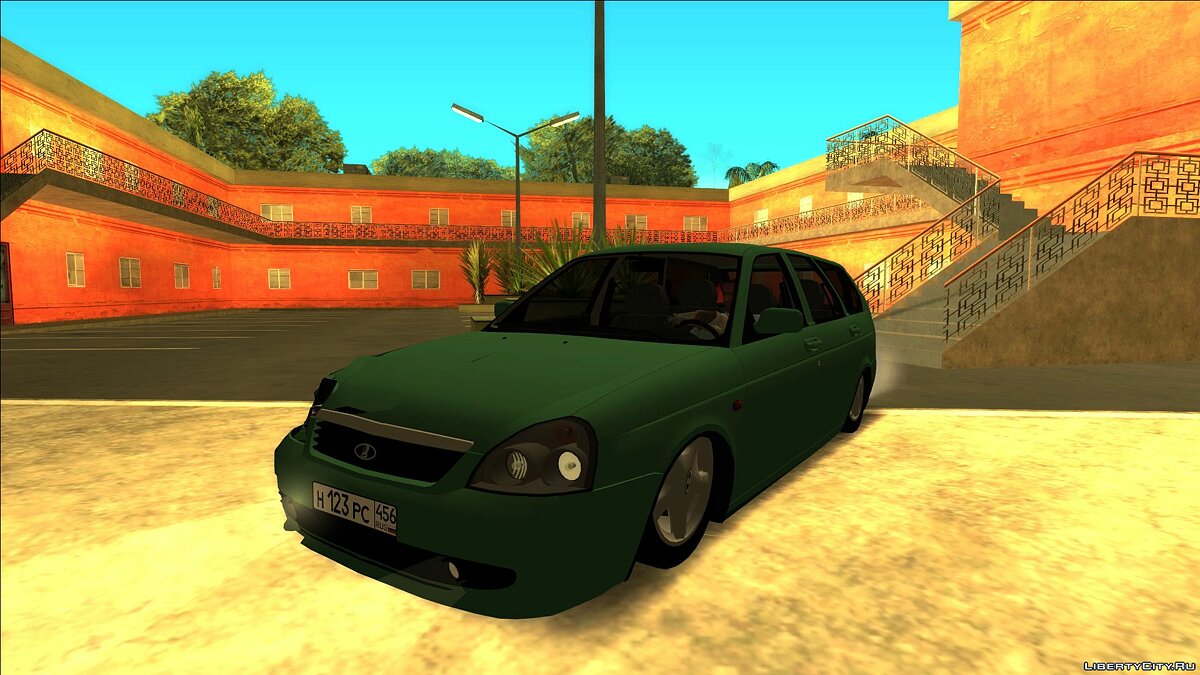 Скачать Лада Приора Blyatmobi̇le для GTA San Andreas