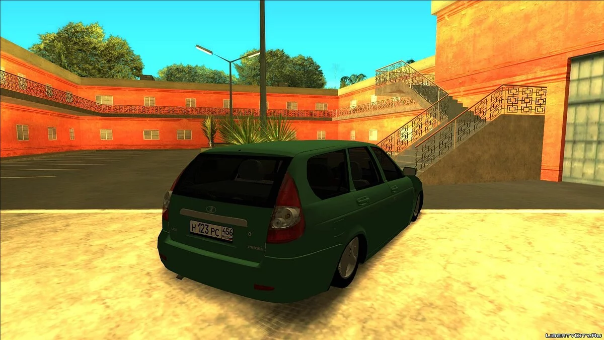 Лада Приора Blyatmobi̇le / GTA San Andreas
