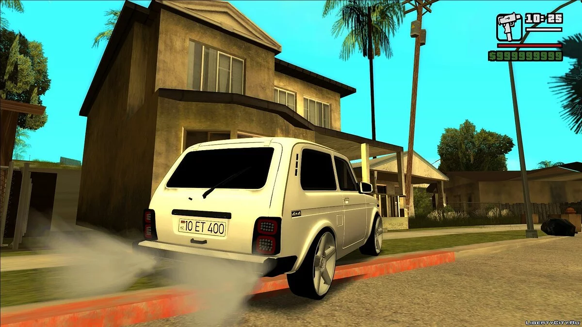 Нива Aze Sheki / GTA San Andreas