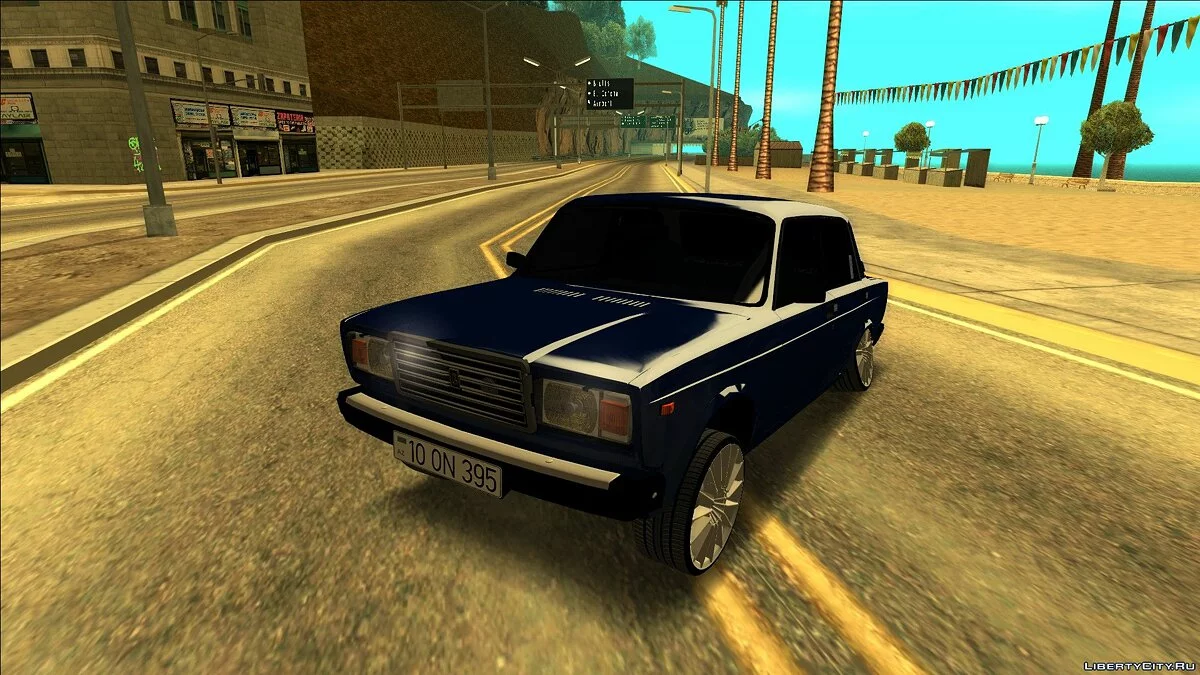 ВАЗ 2107 10 ON 395 Sumgait / GTA San Andreas
