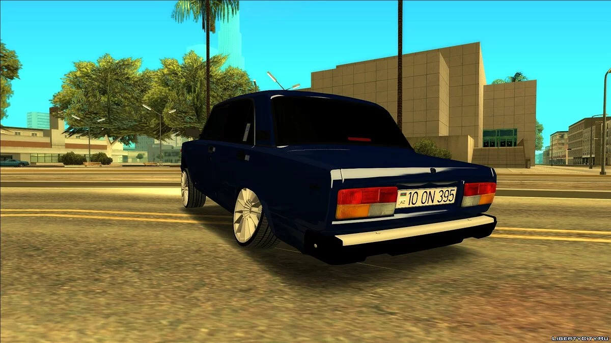 ВАЗ 2107 10 ON 395 Sumgait / GTA San Andreas