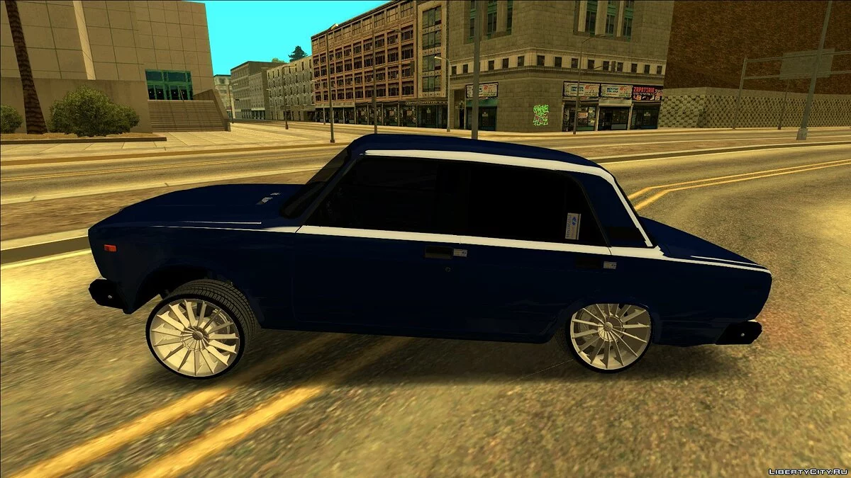 ВАЗ 2107 10 ON 395 Sumgait / GTA San Andreas