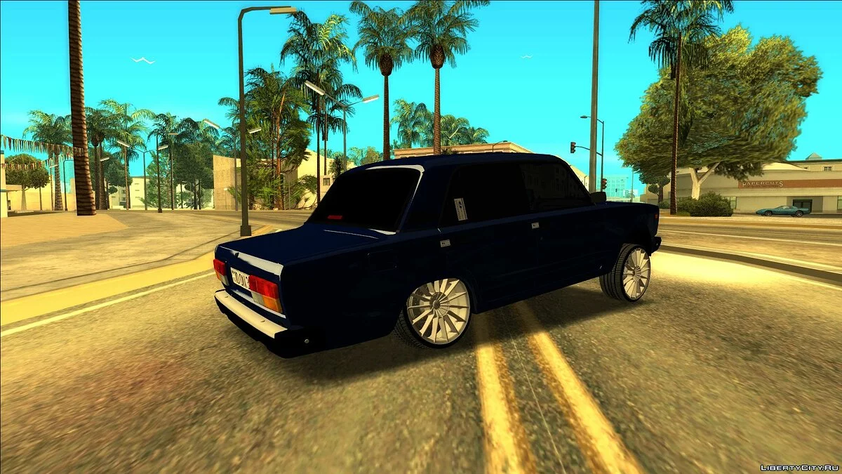 ВАЗ 2107 10 ON 395 Sumgait / GTA San Andreas