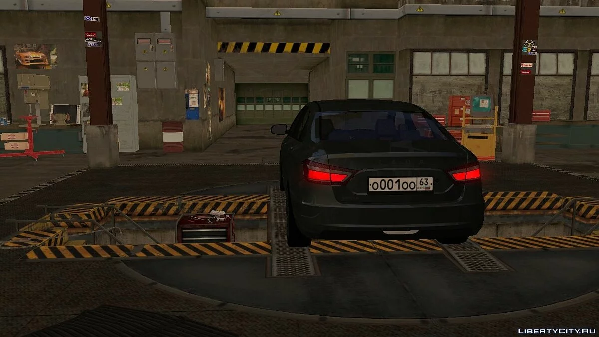 Lada Vesta с тюнингом / GTA San Andreas