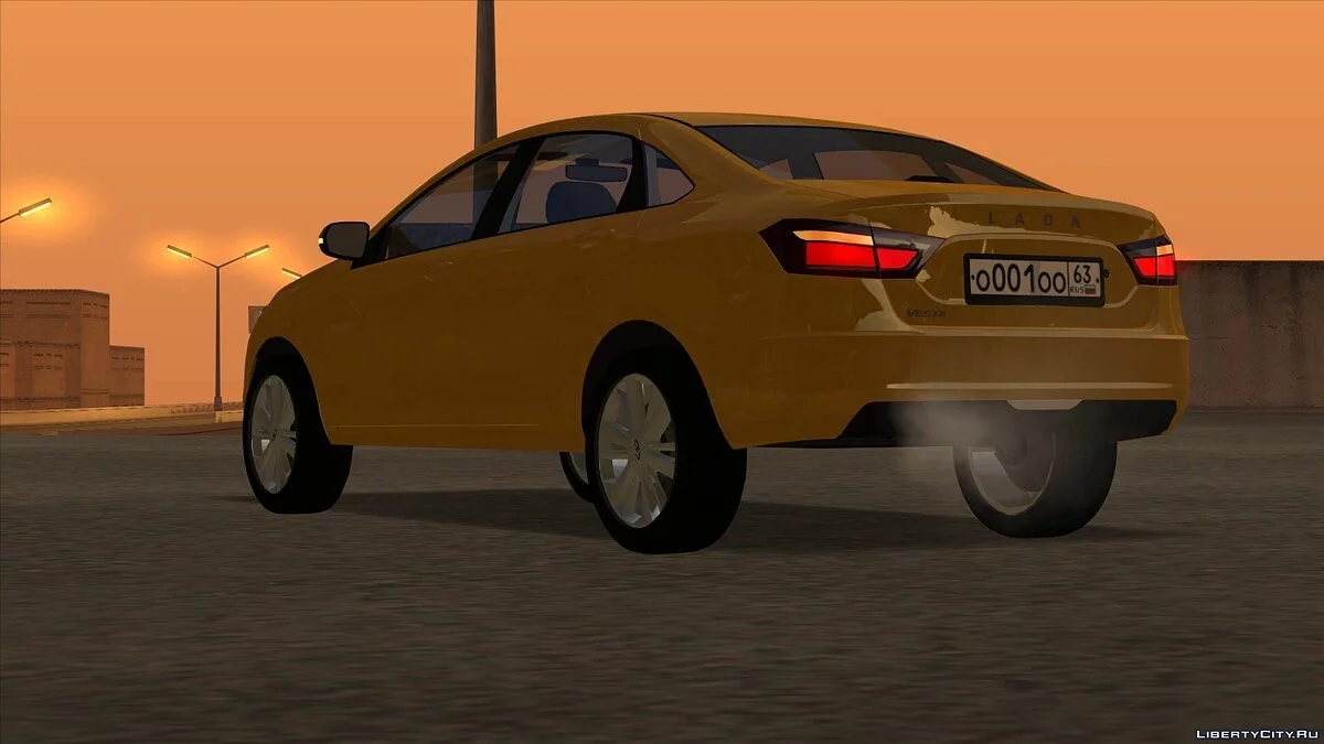 Lada Vesta с тюнингом / GTA San Andreas
