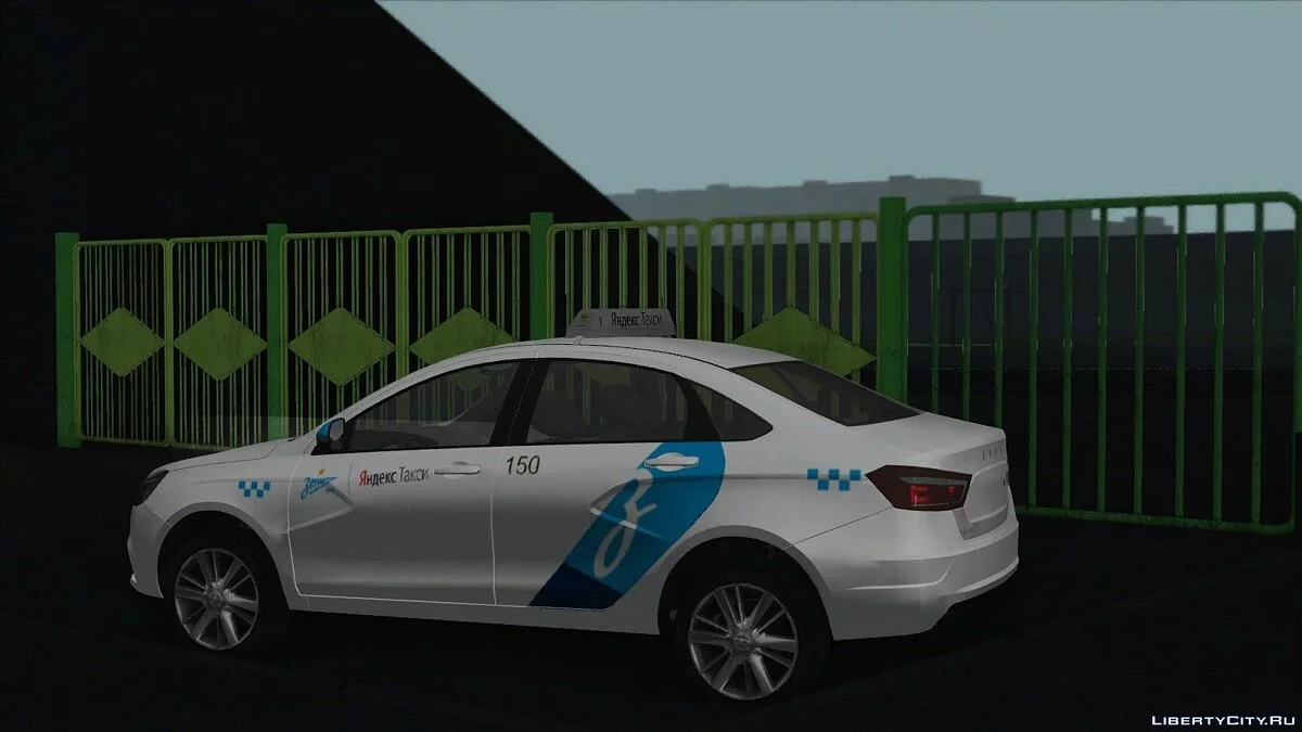 LADA VESTA (Яндекс Такси | ФК Зенит) / GTA San Andreas