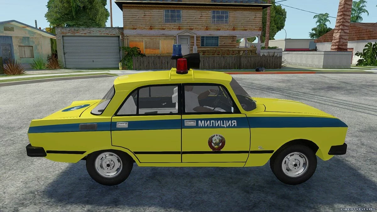 АЗЛК 2140SL Милиция СССР / GTA San Andreas