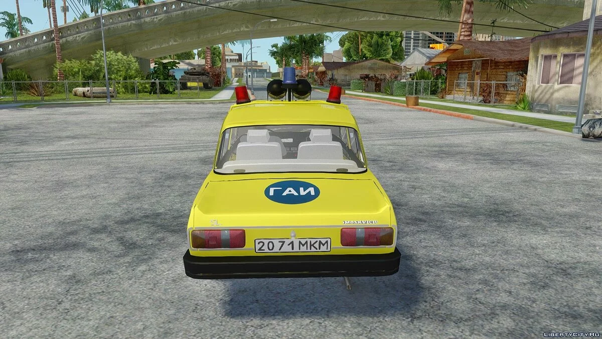 АЗЛК 2140SL Милиция СССР / GTA San Andreas