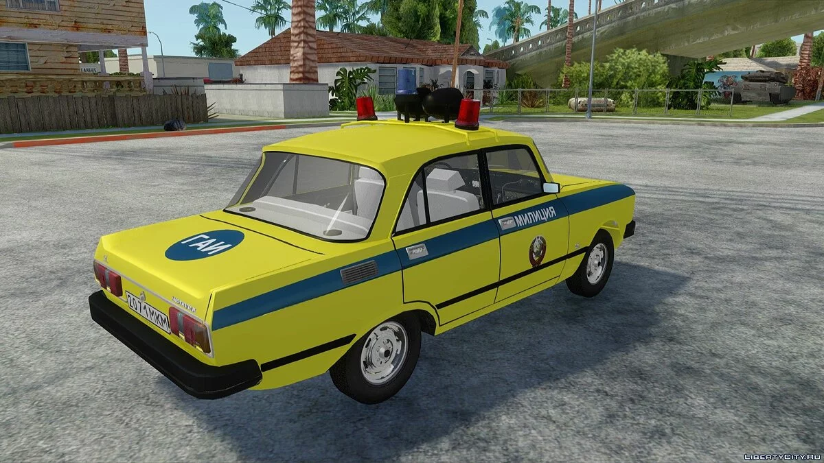 АЗЛК 2140SL Милиция СССР / GTA San Andreas