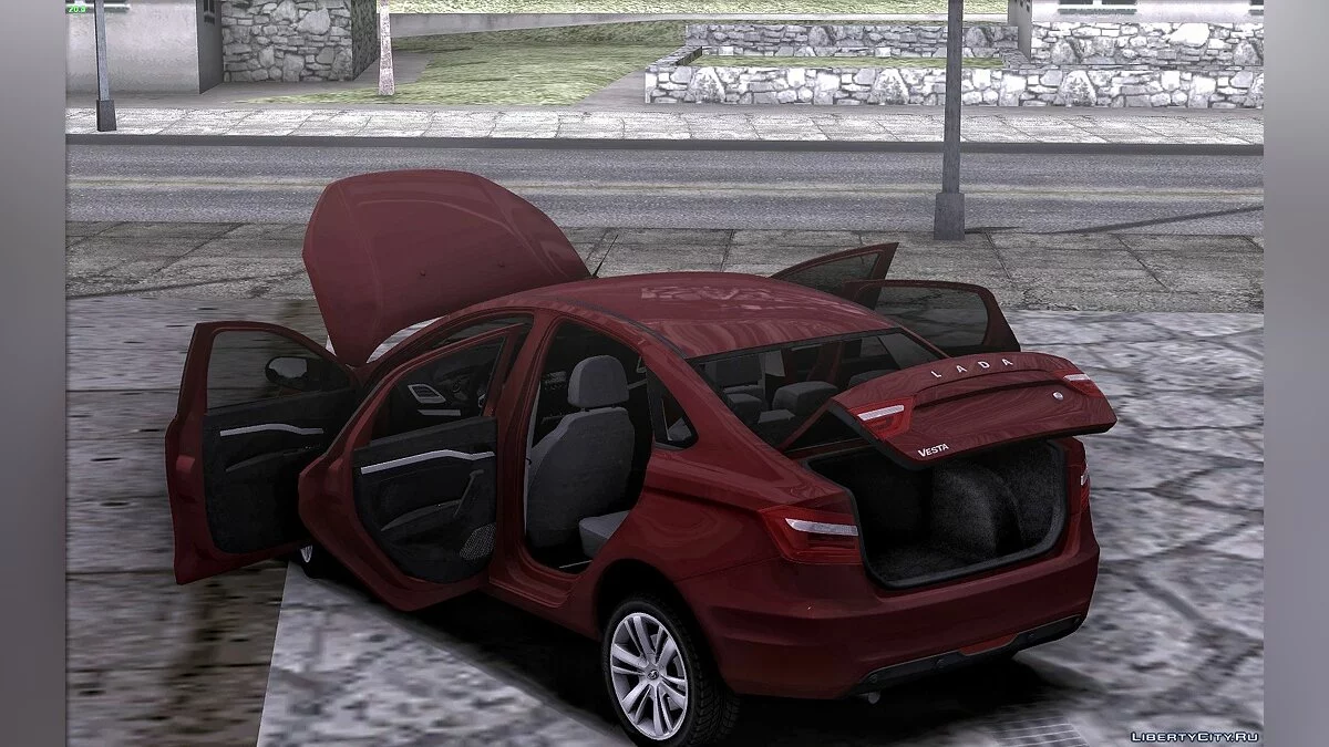 Лада Веста / GTA San Andreas